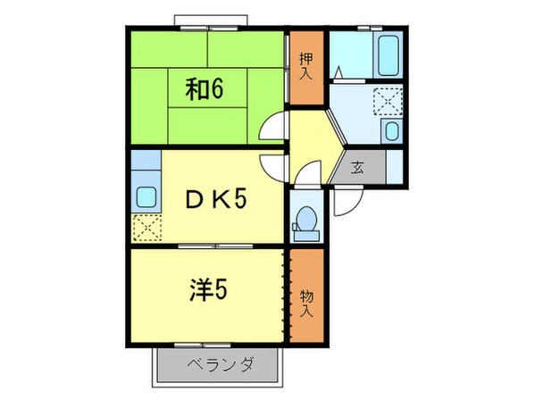 JMIコートの物件間取画像